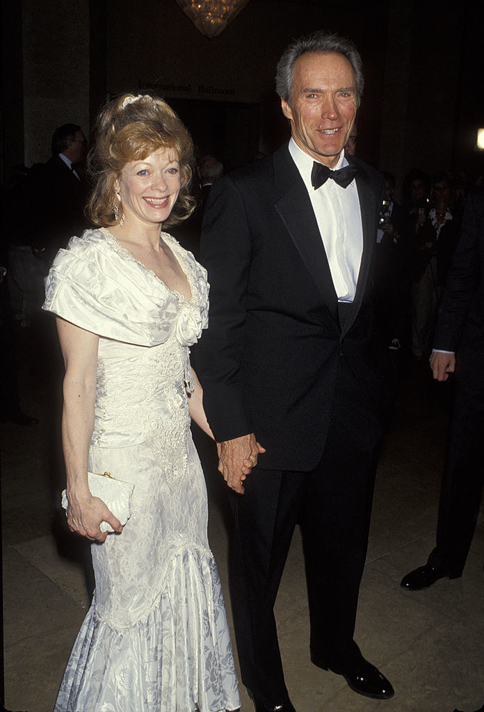Frances Fisher and Clint Eastwood