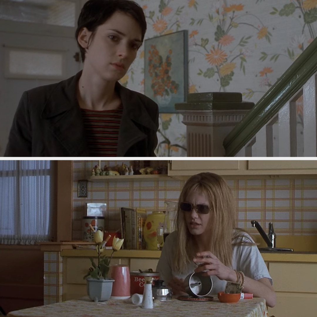Winona Ryder and Angelina Jolie in &quot;Girl, Interrupted&quot;