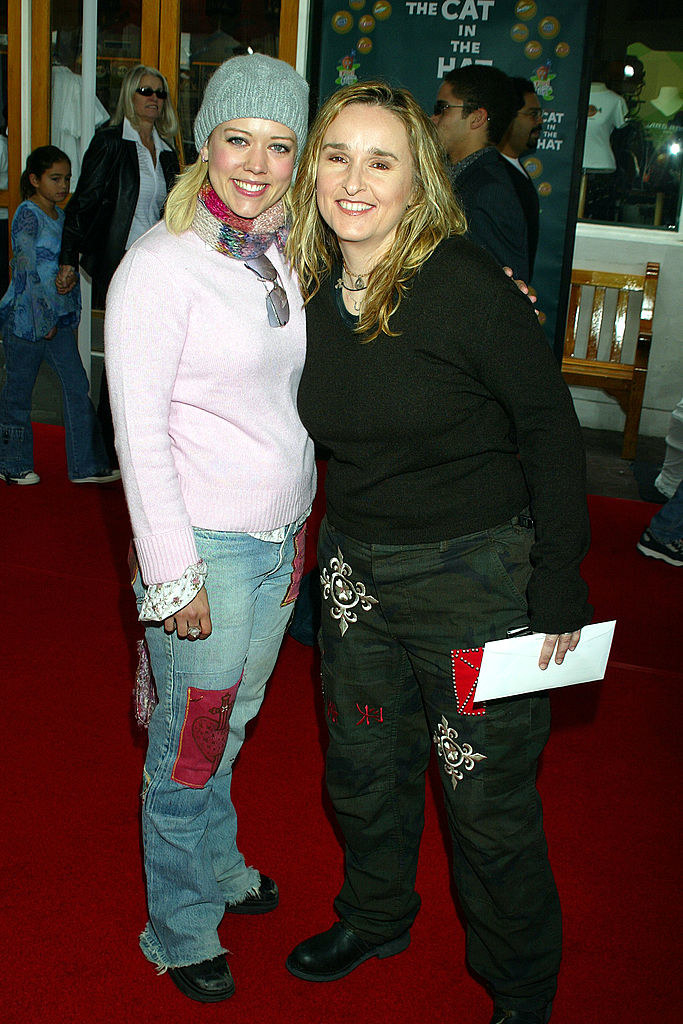 Tammy Lynn and Melissa smiling and dressed casually on the red carpet