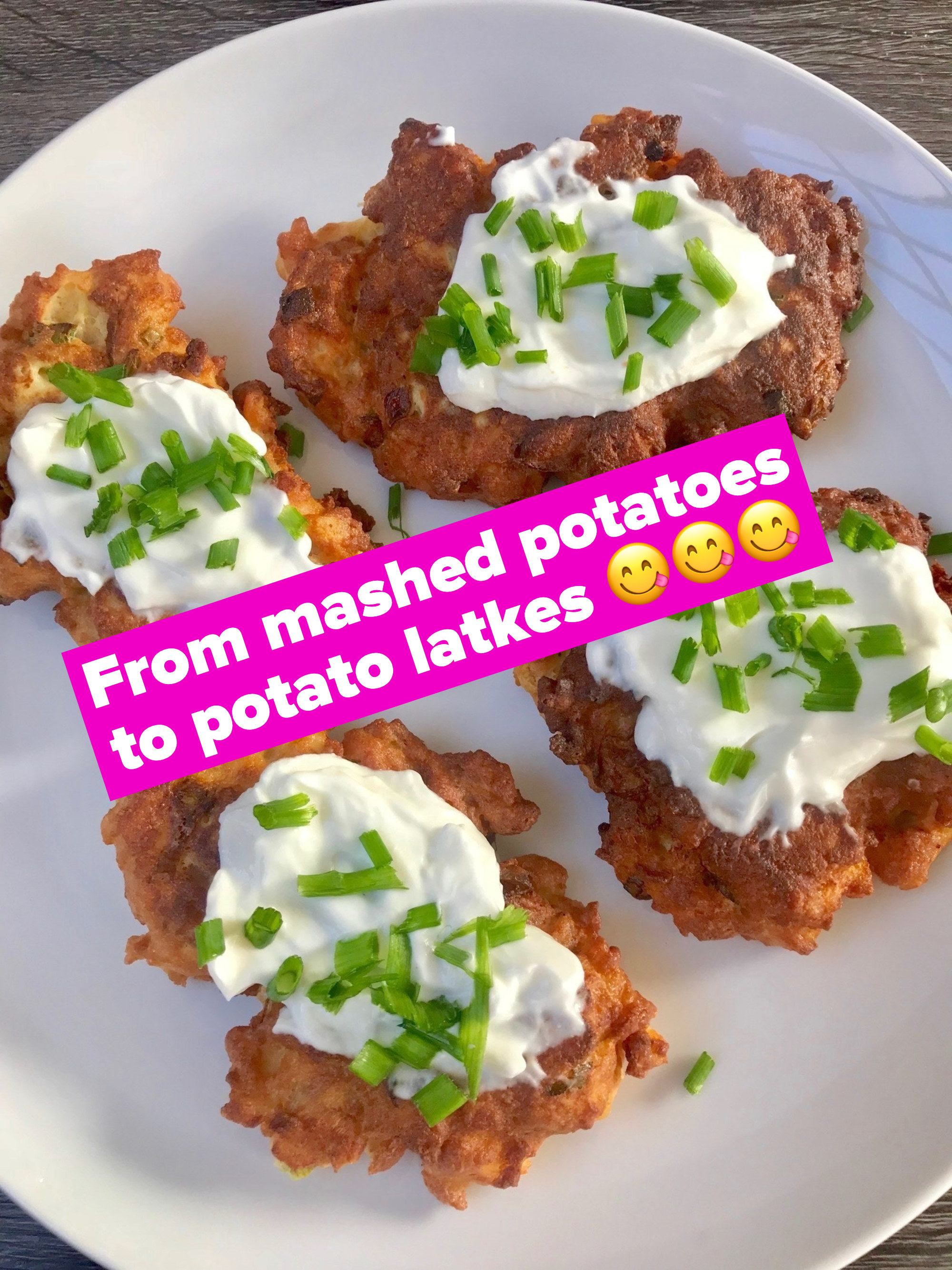 Potato latkes