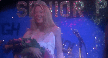 Carrie wins prom queen