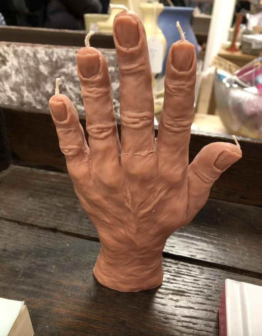 hand candle
