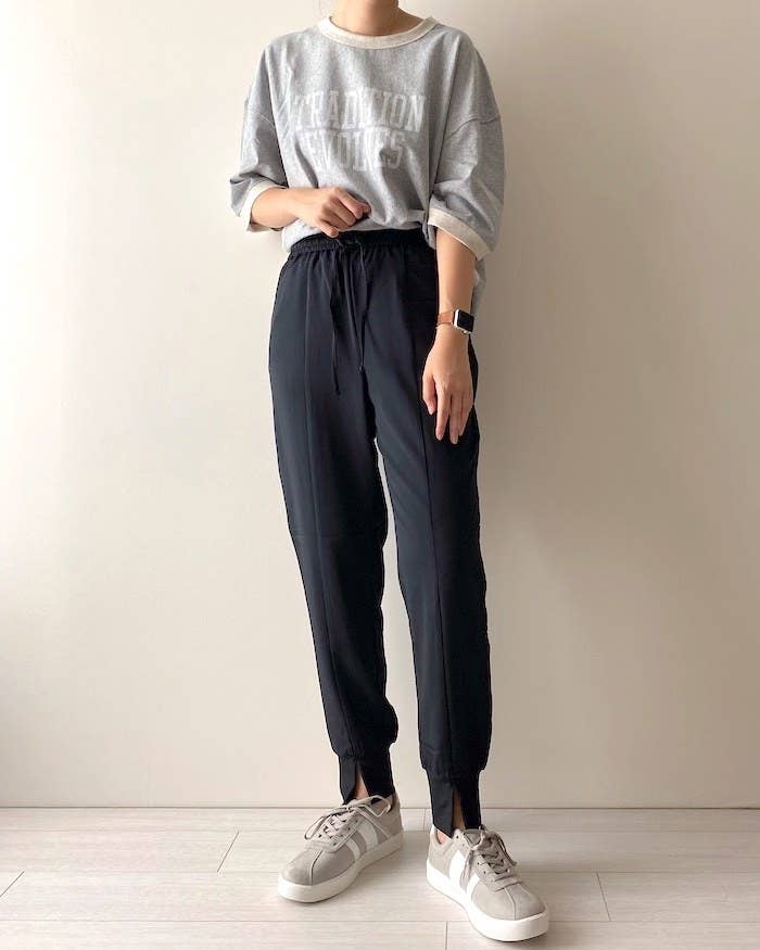 Gu センターシームジョガーパンツ