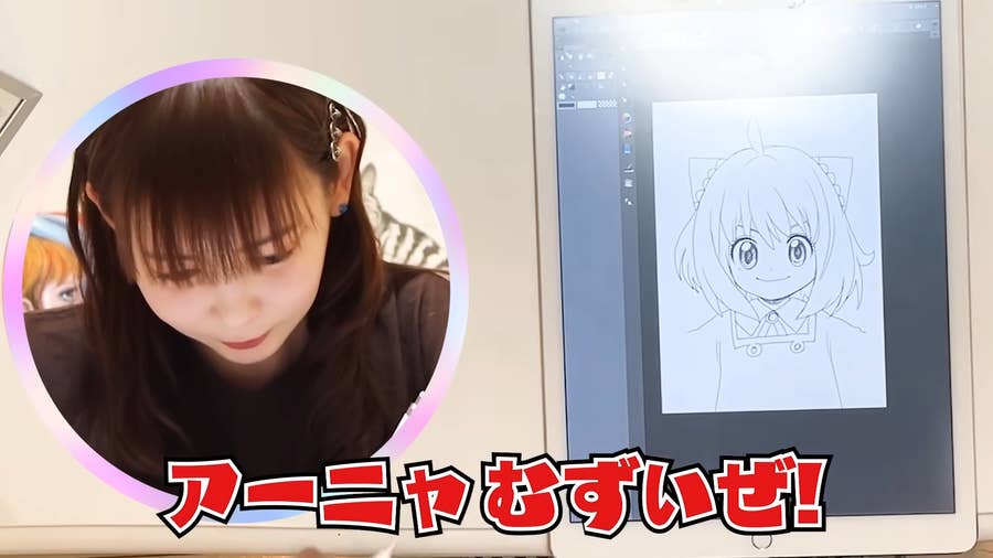 Spy Family アーニャ 1時間で何人描ける しょこたんのイラストチャレンジがさすがのクオリティ