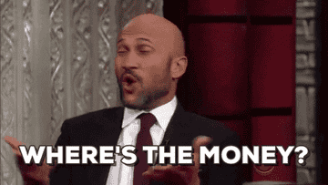 GIF of a man asking &quot;where is the money&quot;