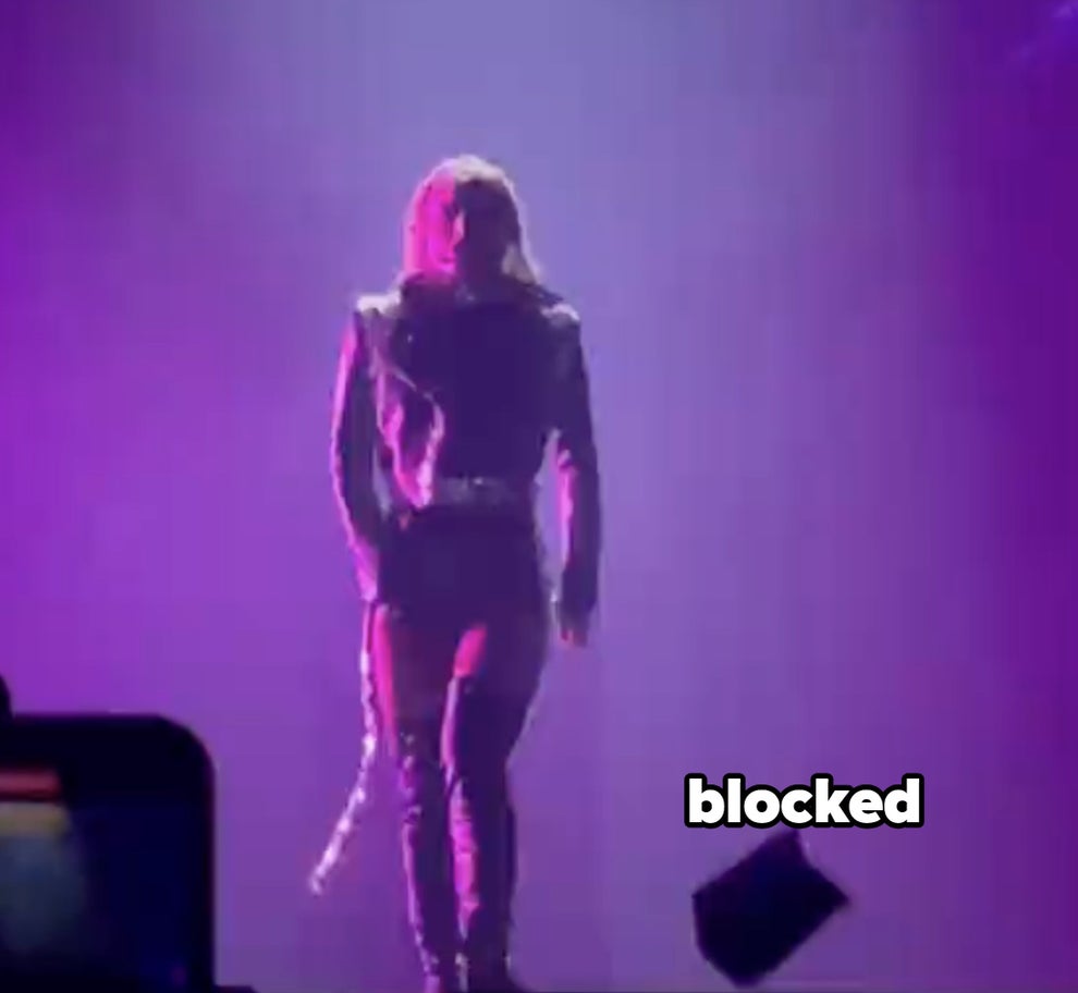 Lady Gaga Blocks Fan Object With Invisible Force Field