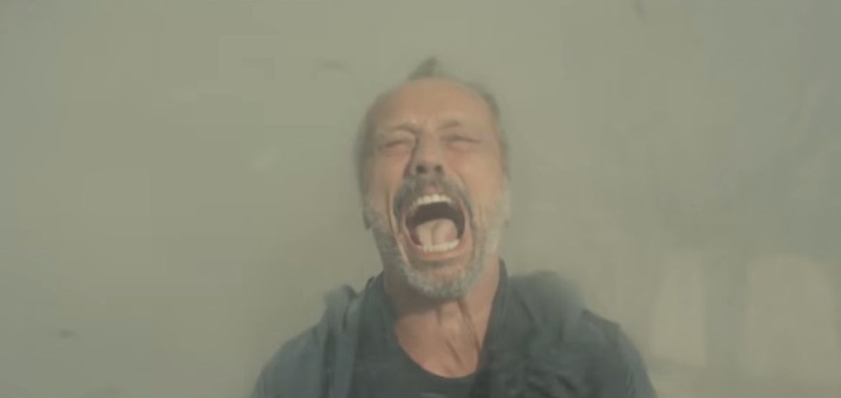 Antlers screaming in a whirlwind in "Nope"