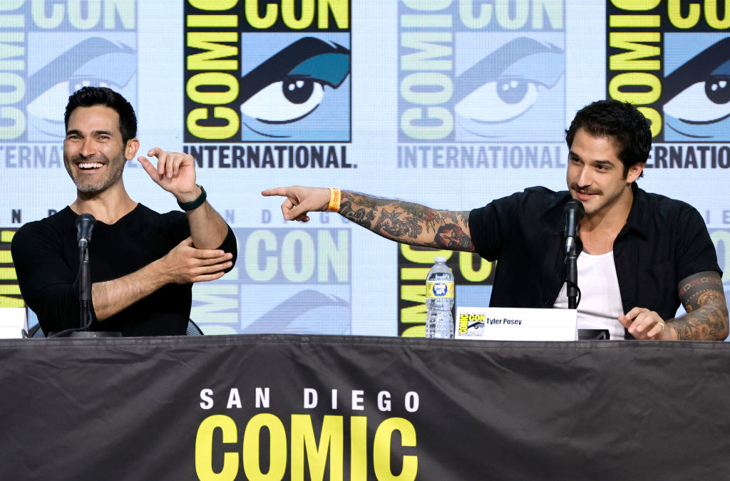 the two Tyler&#x27;s on the comic-con panel