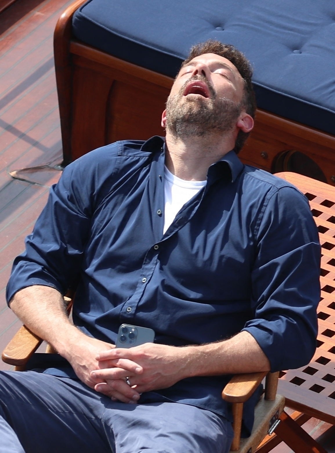 Ben Affleck sleeping