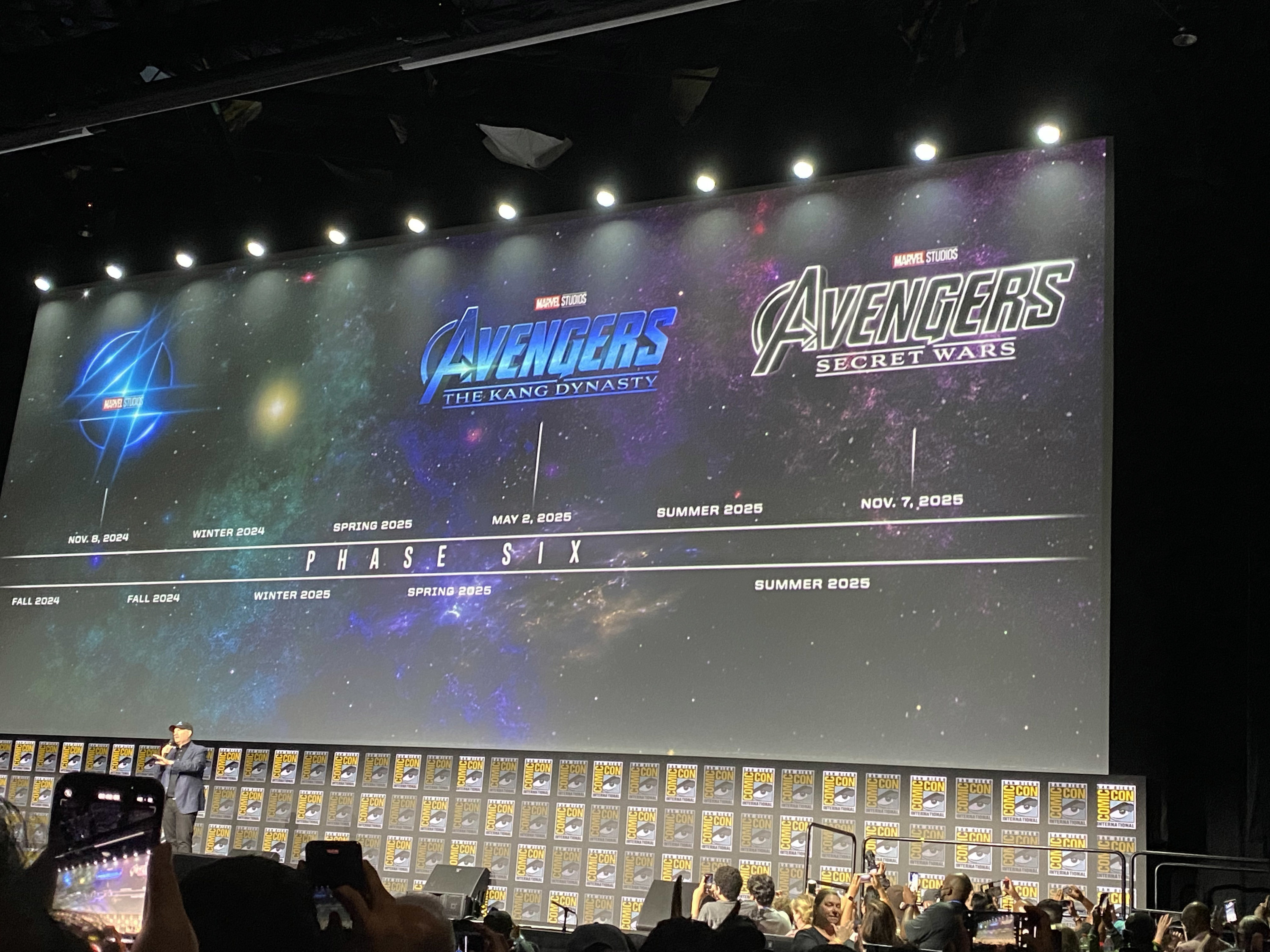 Kevin Feige at Comic-Con