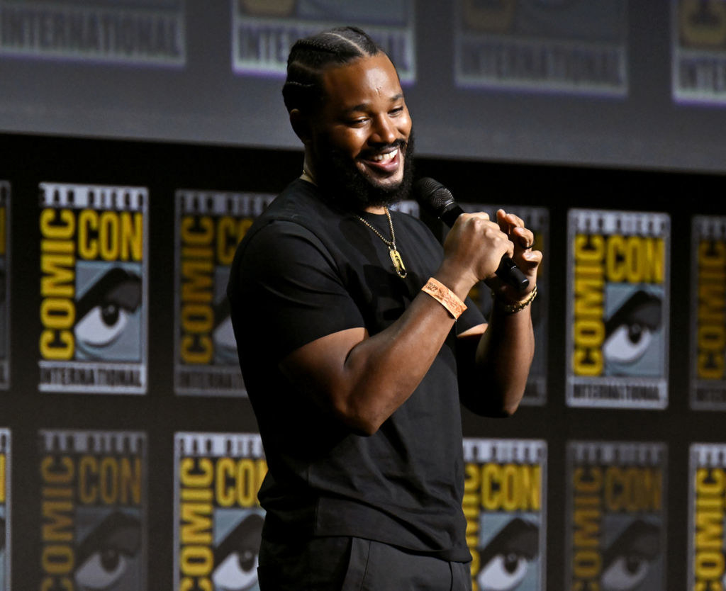Ryan Coogler onstage at Comic-Con