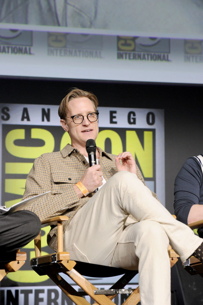 JD Payne speaks onstage at &quot;The Lord of the Rings: The Rings of Power&quot; panel during 2022 Comic-Con International