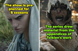 The Rings of Power is pre-planned for 5 season, and the series drew material from the appendices of Tolkien's work