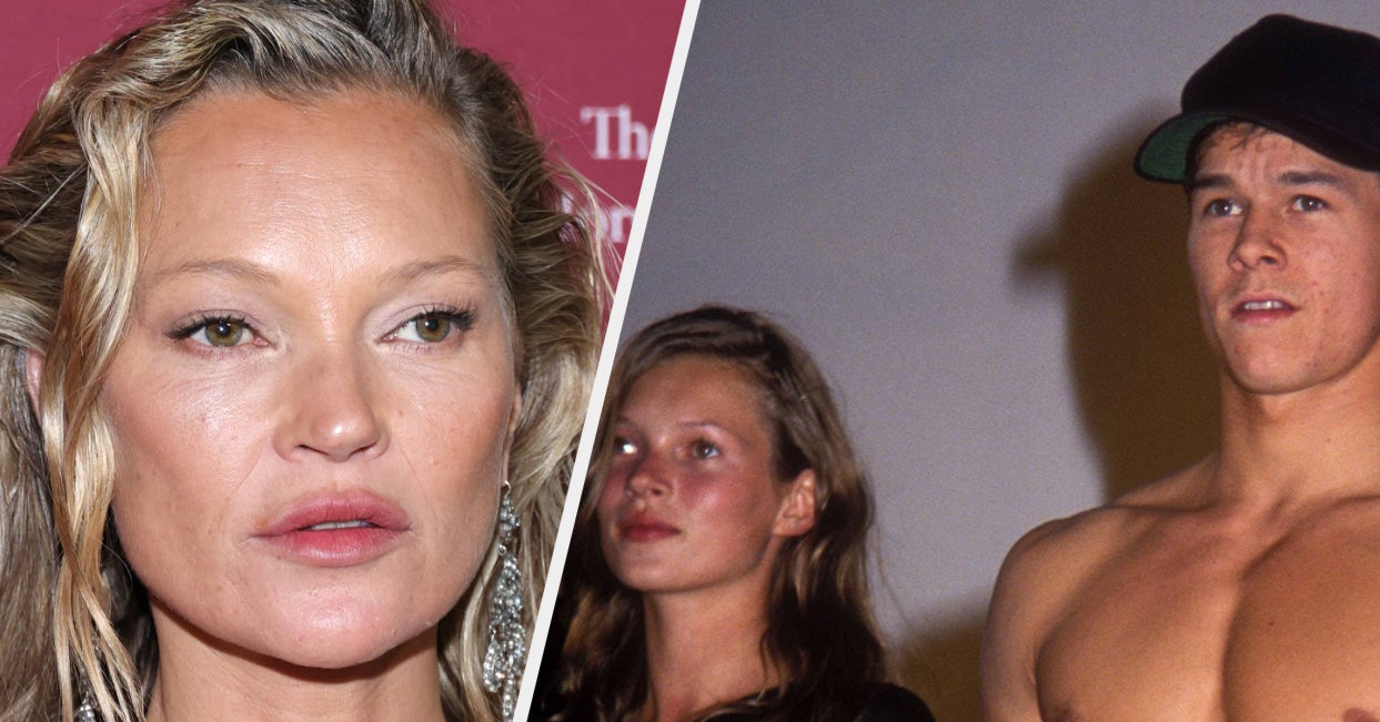 Kate Moss Used to be Scared All over Mark Wahlberg Photoshoot