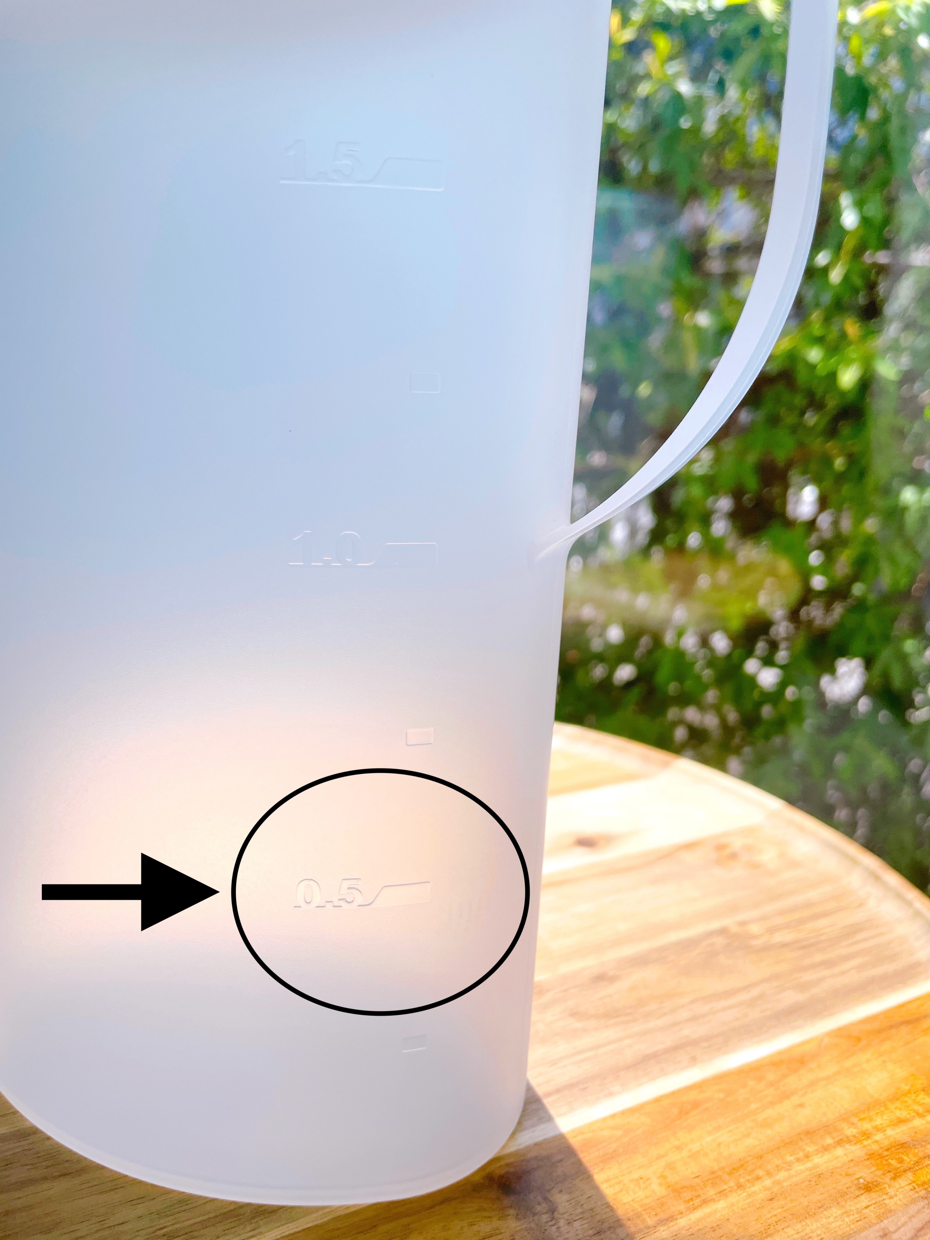 CAINZ（カインズ）のおすすめキッチングッズ「耐熱ピッチャー 2.2L ホワイト」