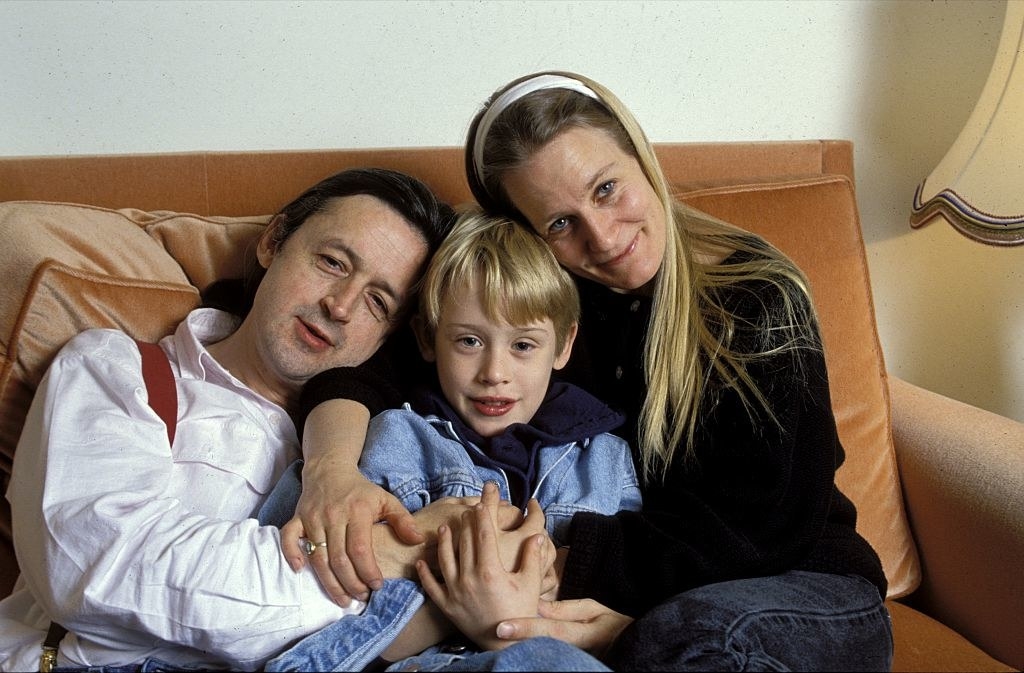Macaulay with his parents