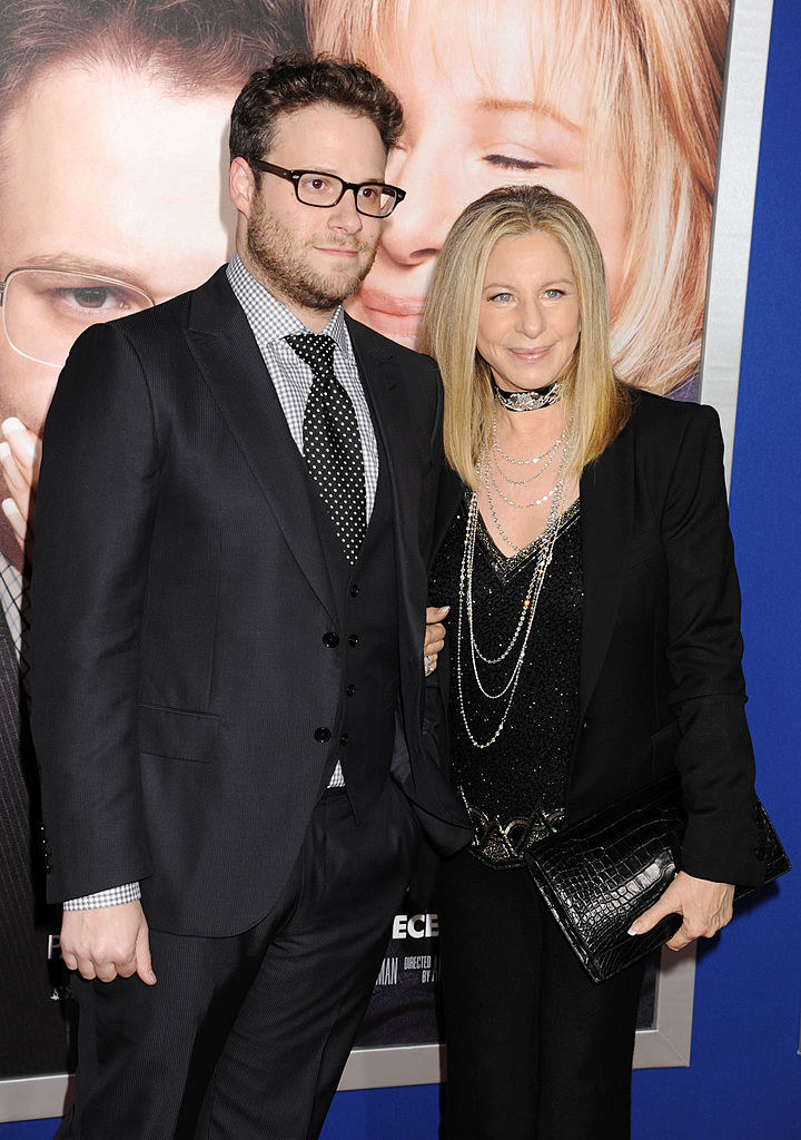 Seth Rogen and Barbra Streisand