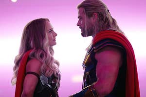 jane and thor in thor love and thunder