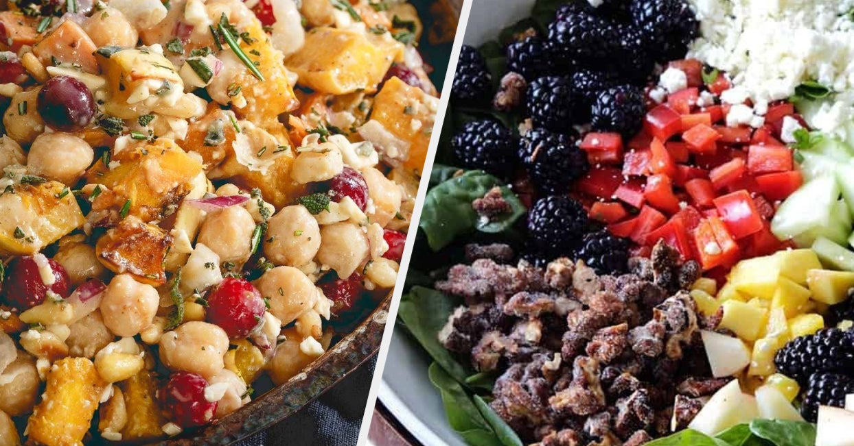 38 Easy Fall Salads You'll Want To Eat For Lunch Every Day