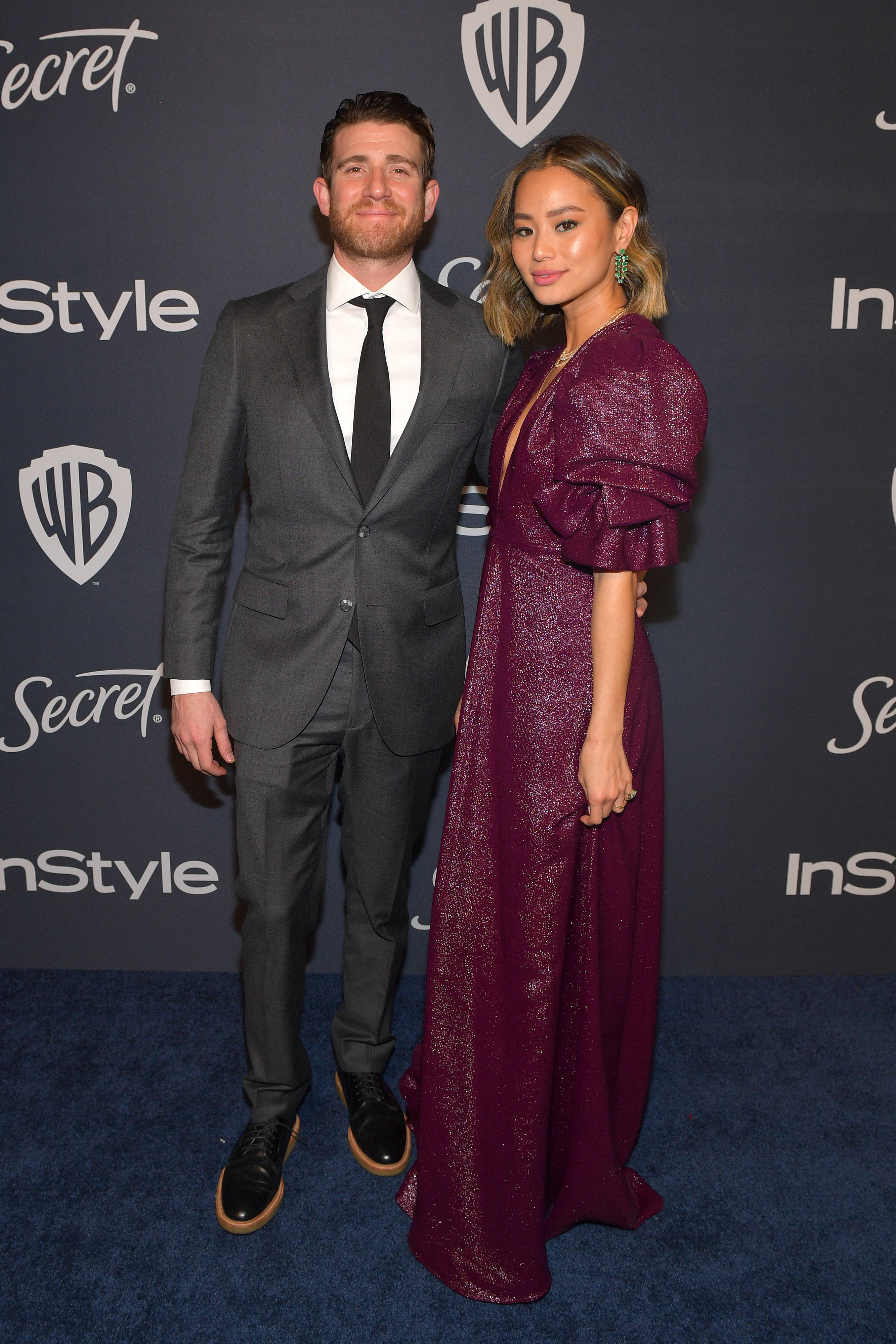 Bryan Greenberg and Jamie Chung arrive at The InStyle And Warner Bros. Golden Globe Awards after party on January 5, 2020