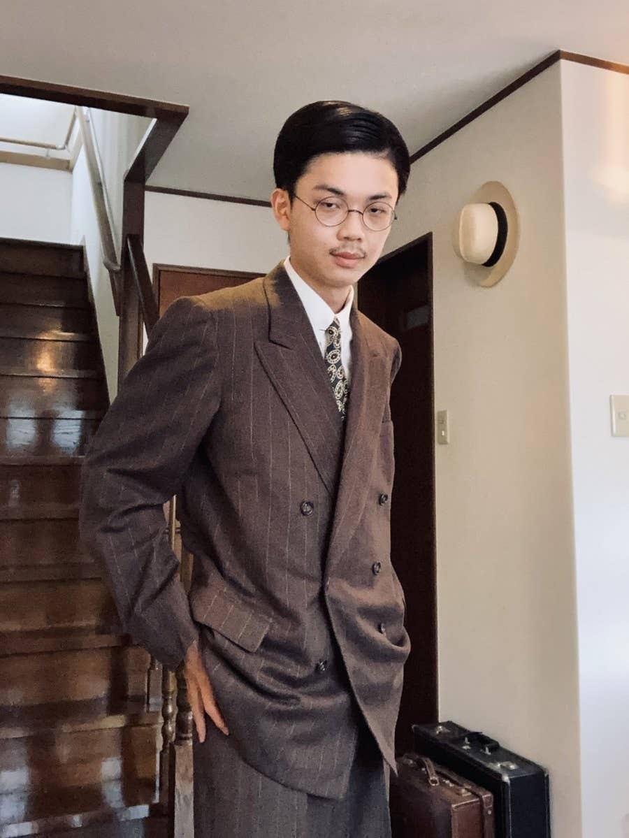 訳あり レトロ スーツ 垢抜け”に悩んだ男性→2年後に大変身！たどり着い