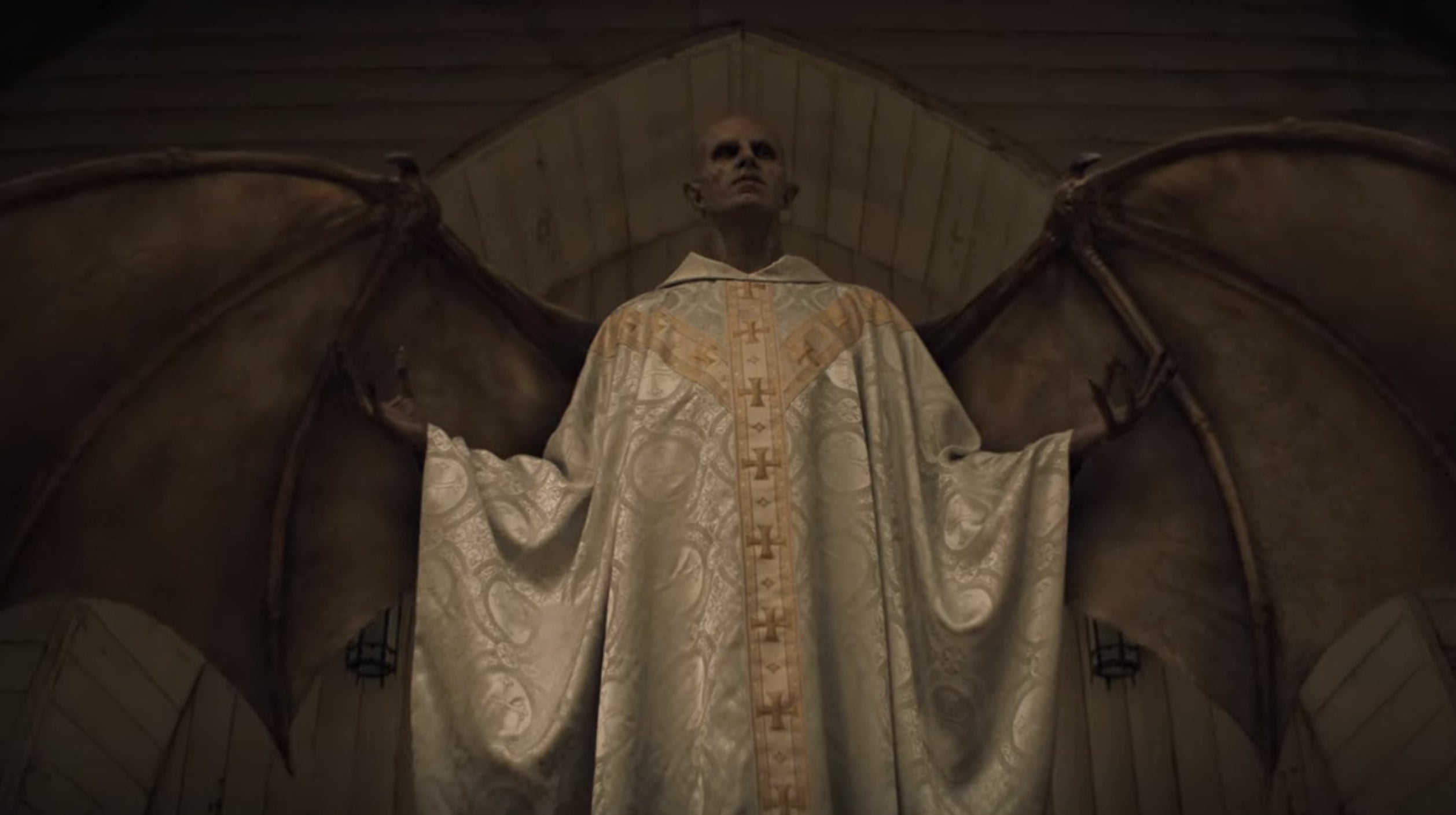 The Angel in the church in &quot;Midnight Mass&quot;