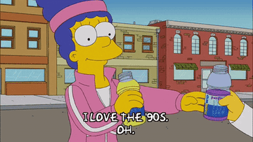 marge simpson saying i love the 90s