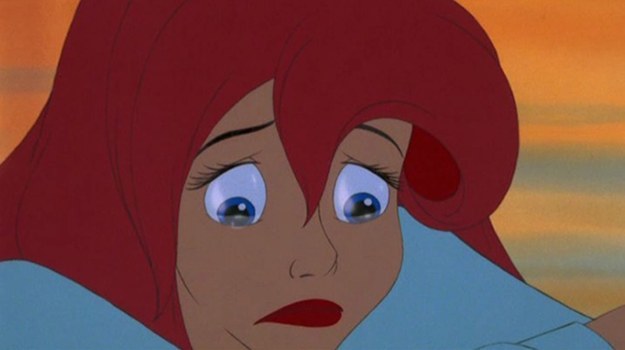 crying disney characters