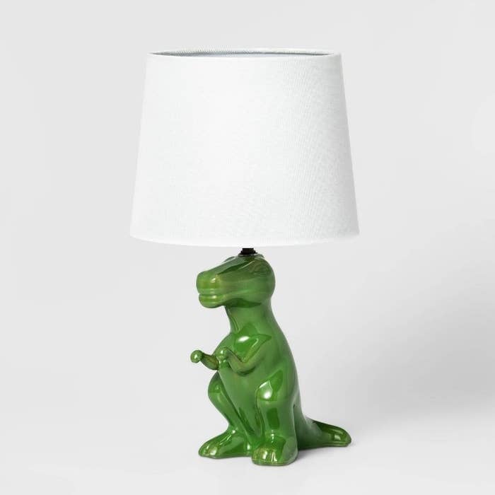 The dinosaur lamp