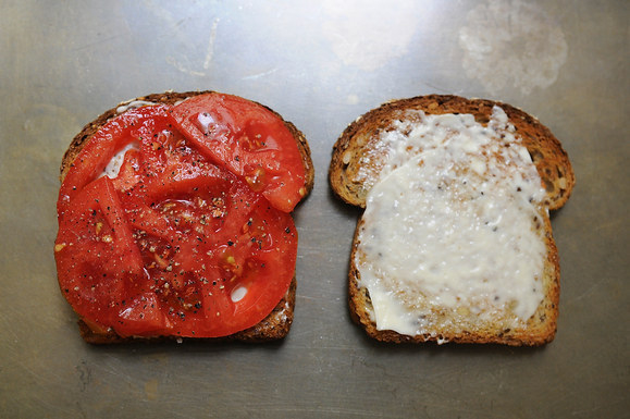 My Best Tomato Sandwich
