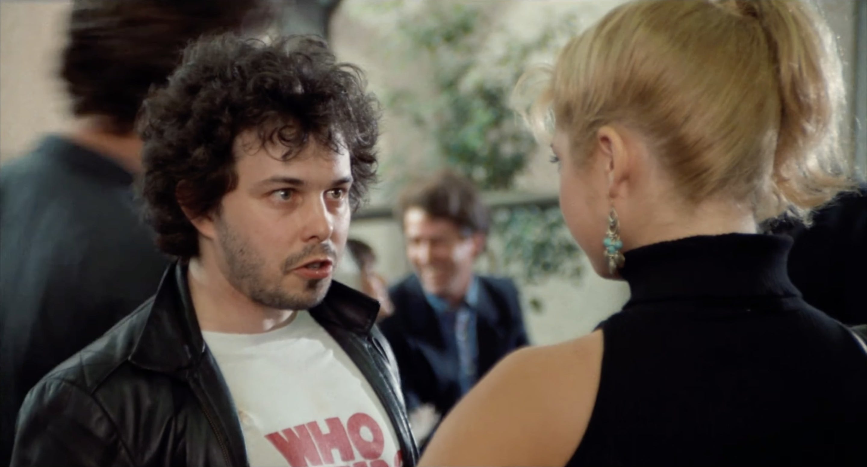 Man staring at woman in &quot;Revenge of the Nerds II&quot;