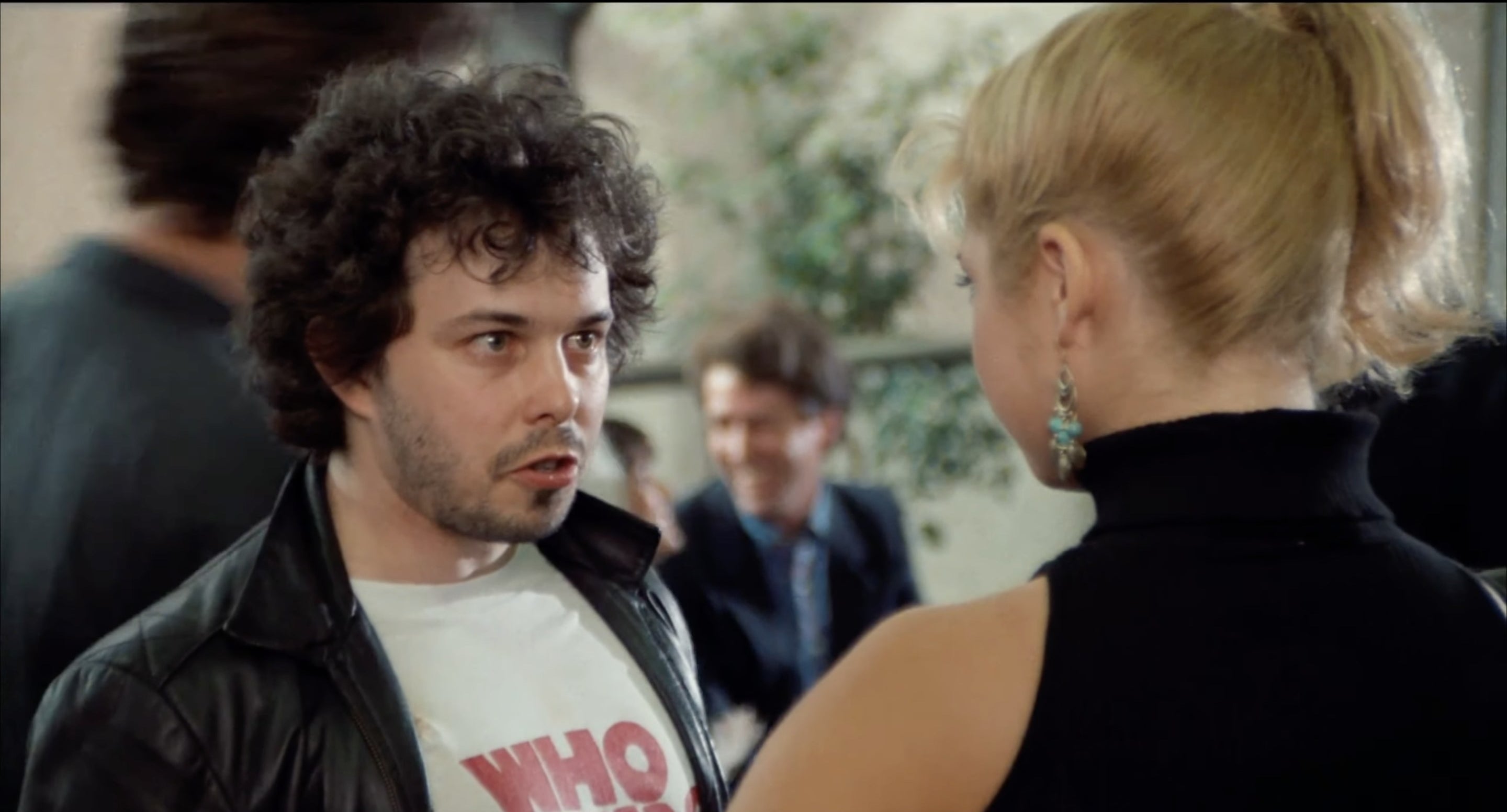 Man staring at woman in &quot;Revenge of the Nerds II&quot;