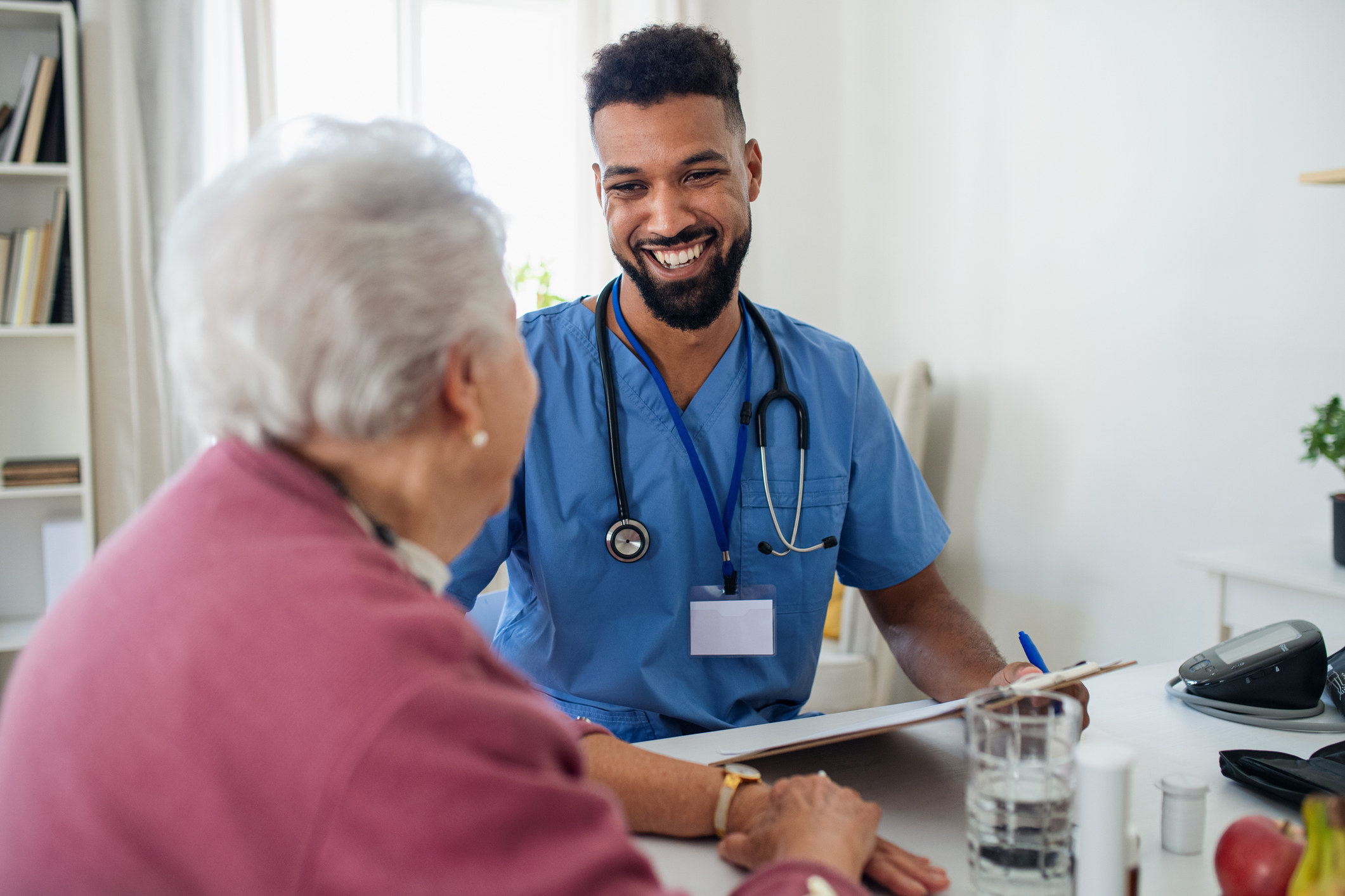 care giver and their patient