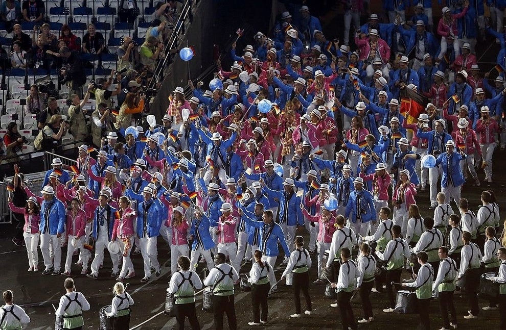 With no fans, Olympic opening ceremony had sombre, muted feel