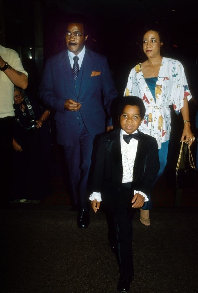 Gary Coleman with parents