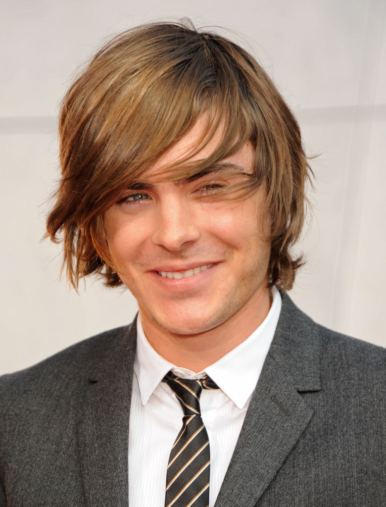 Zac with bangs