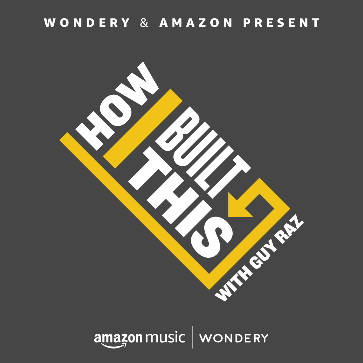 The logo for &quot;How I Built This&quot;