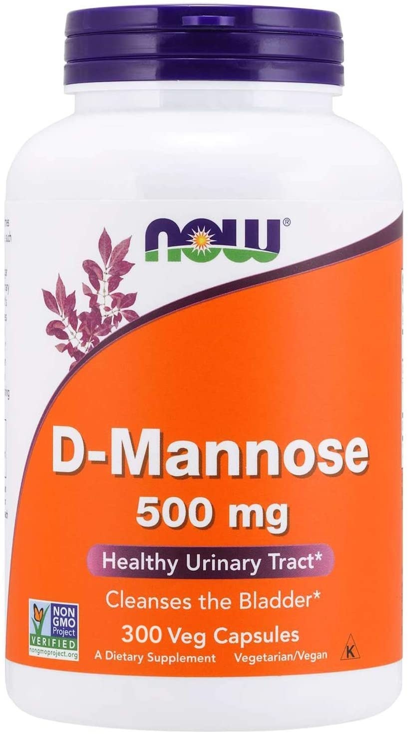 A bottle of D-Mannose