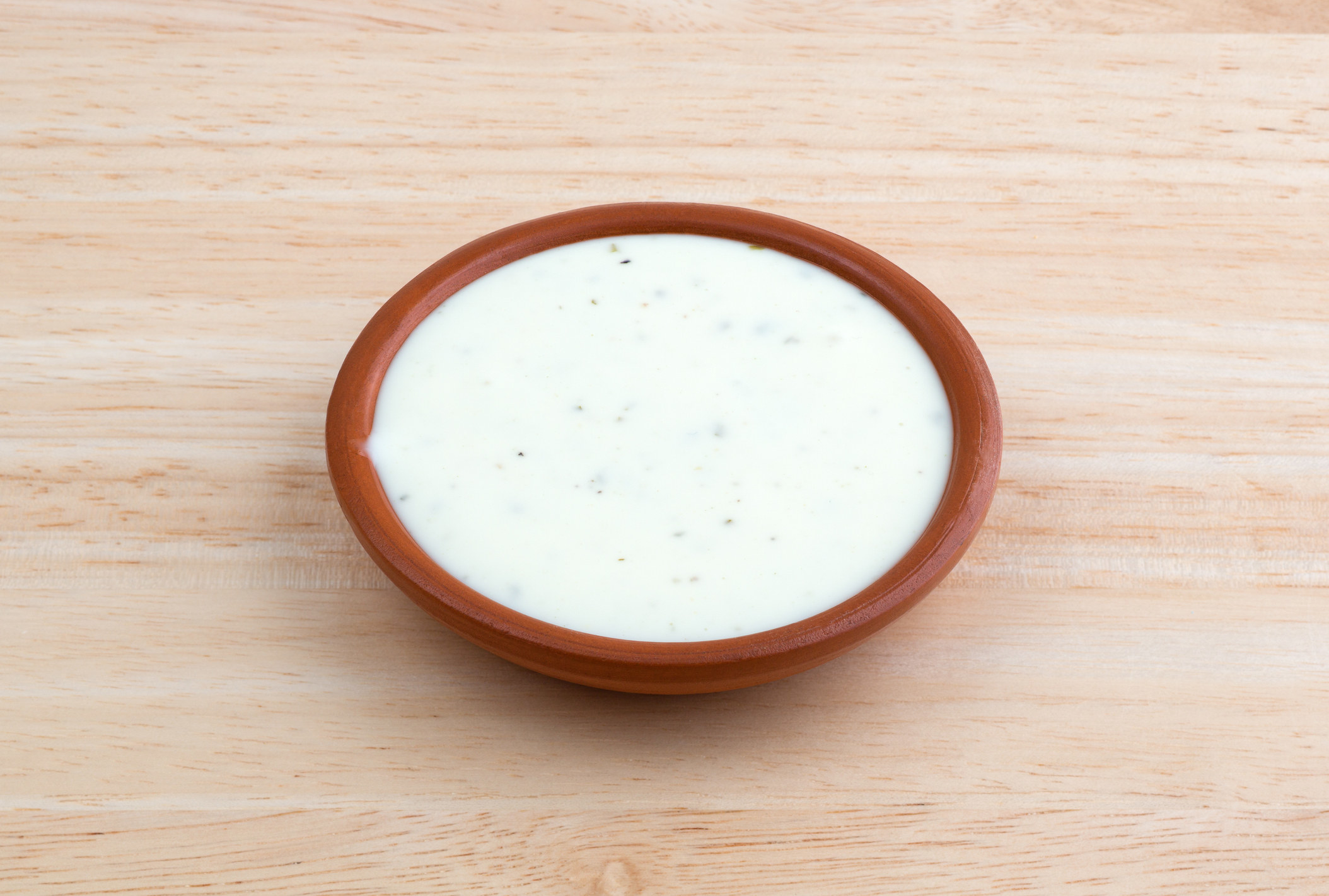 A little bowl of ranch