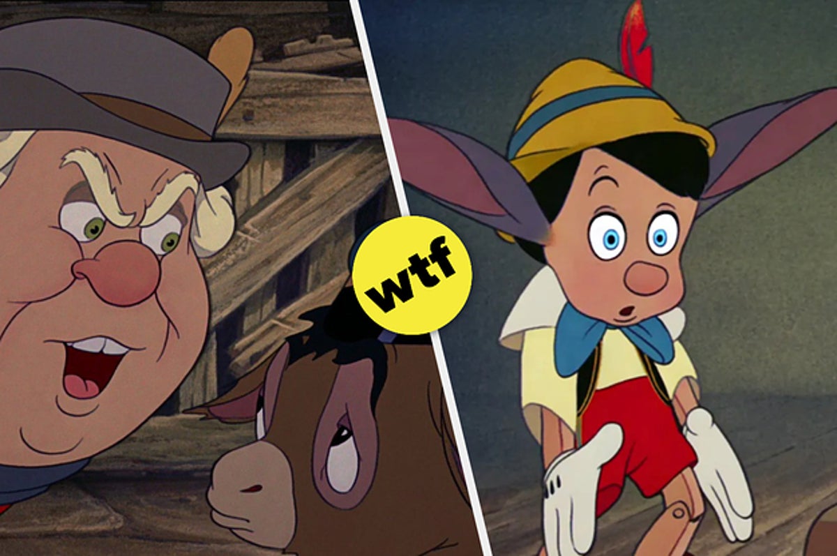 Cosas de miedo de Pinocho de Disney Cosas de miedo de Pinocho de Disney