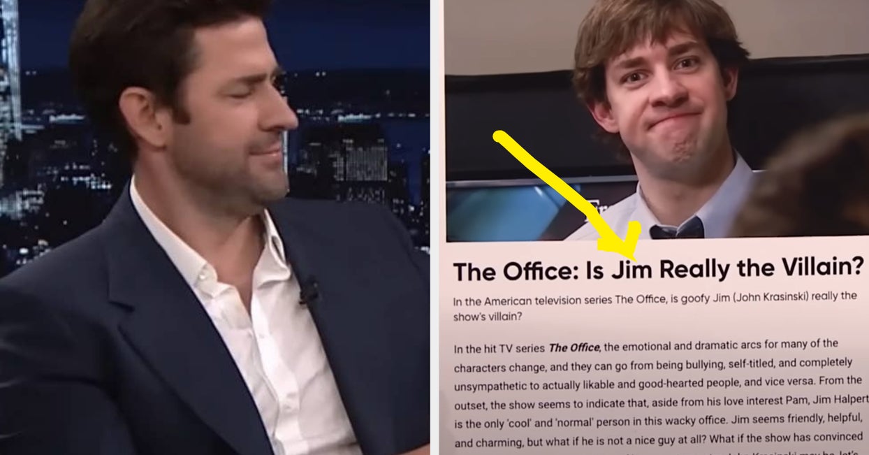 Is Jim The Villain Of The Office? John Krasinski Reacts To The
