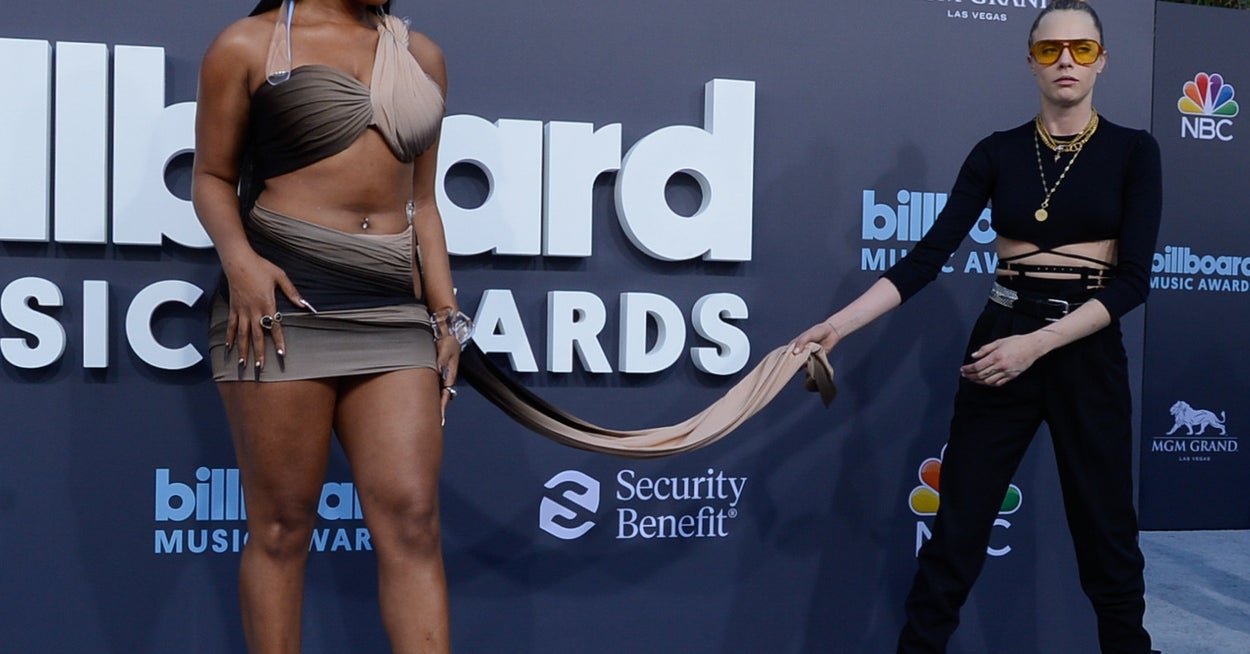 After Photos Went Viral A Few Months Ago, Cara Delevingne Was Asked Exactly What Was Going On With Megan Thee Stallion At The Billboard Music Awards