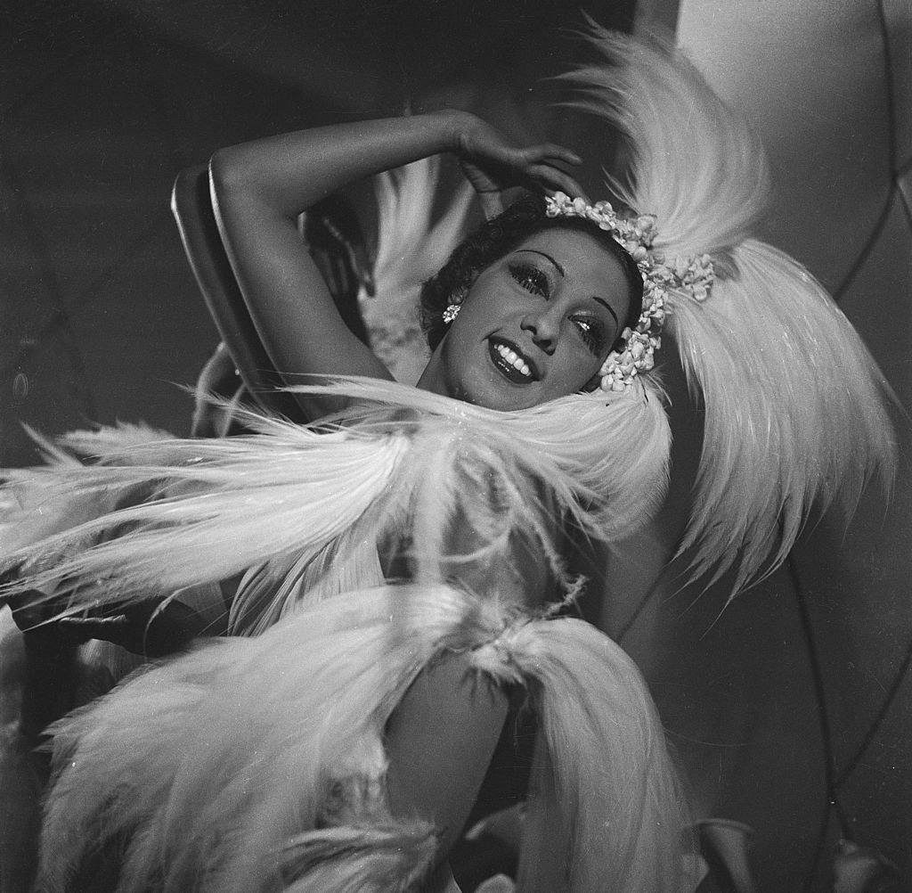 Josephine Baker in costume