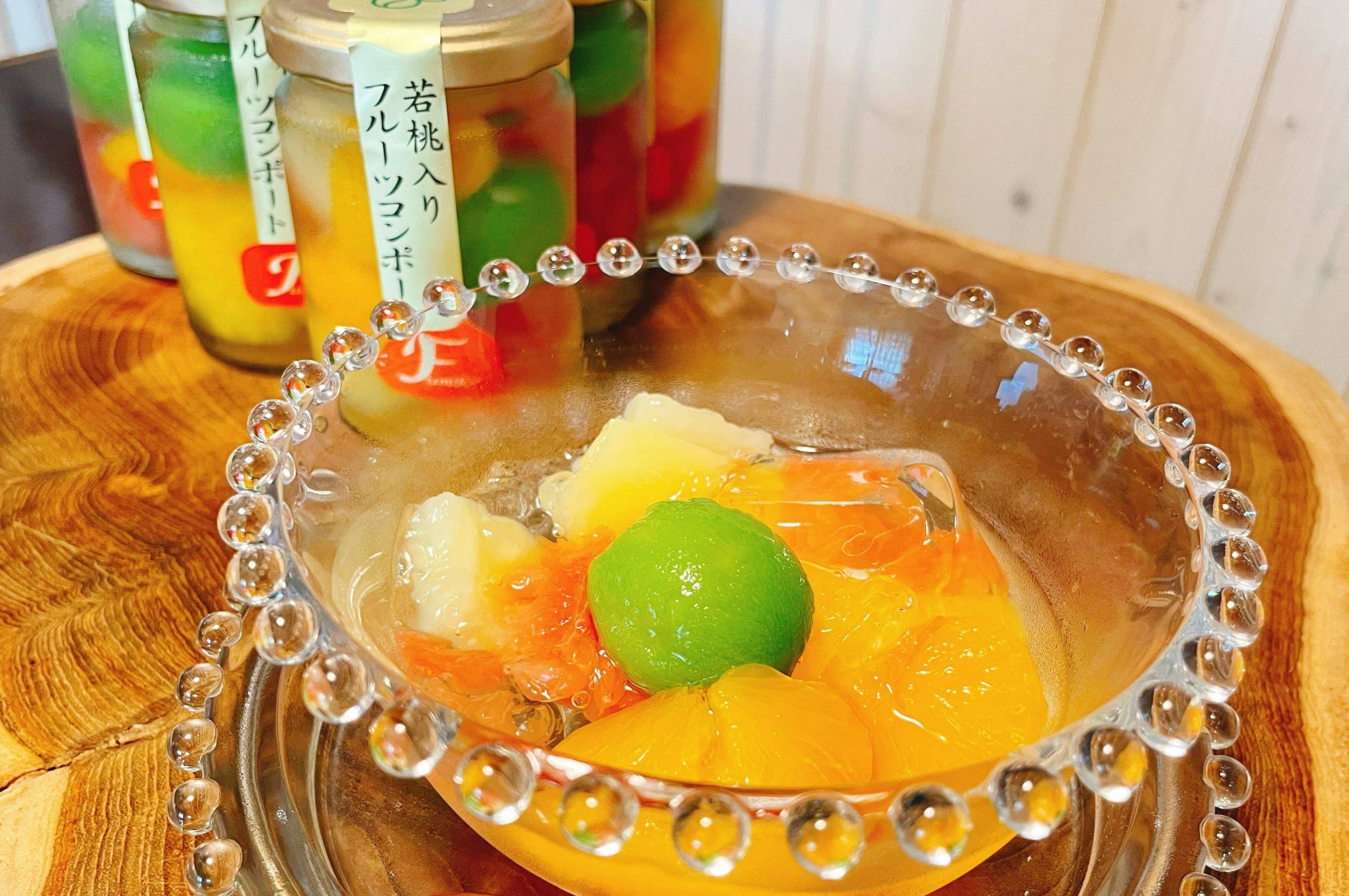 開けた瞬間から嬉しい！宝石みたいなコンポートがめちゃ可愛い！