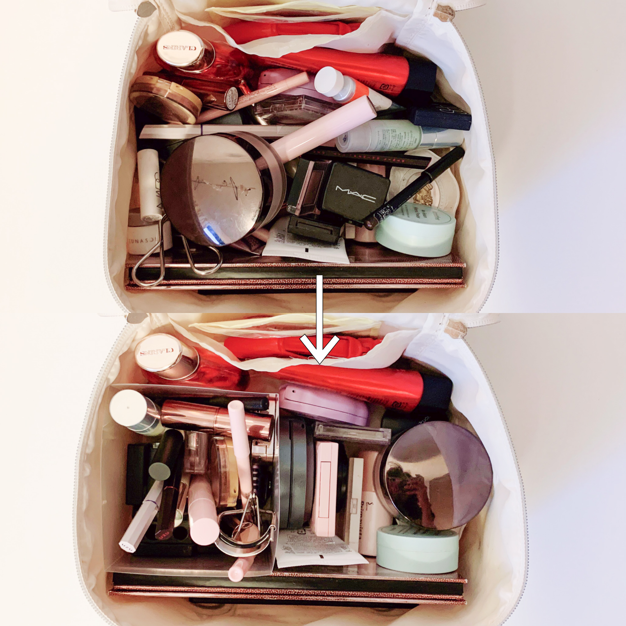 無印良品のオススメ便利アイテム「ポリプロピレンシート仕切りボックス・3枚組」