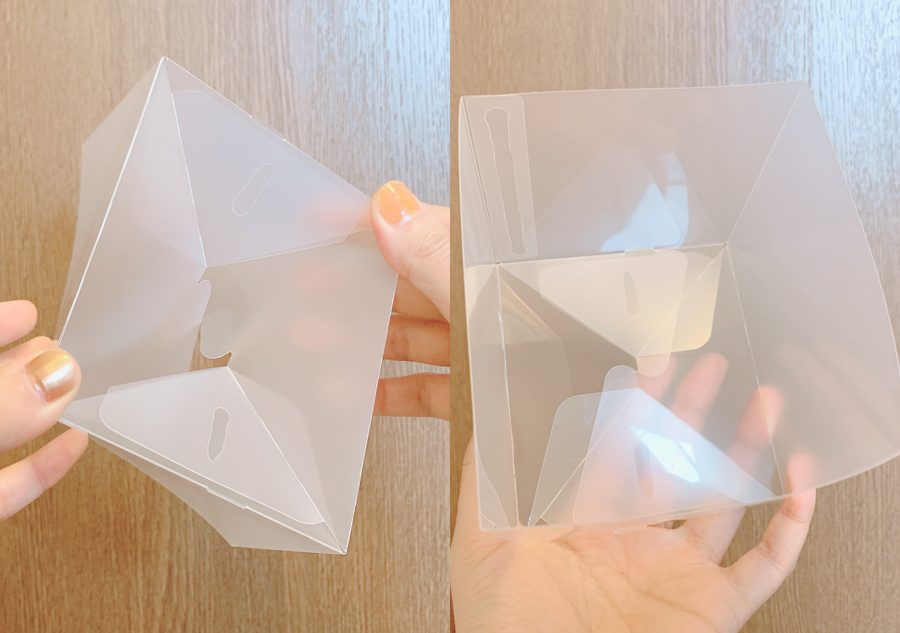 無印良品のオススメ便利アイテム「ポリプロピレンシート仕切りボックス・3枚組」