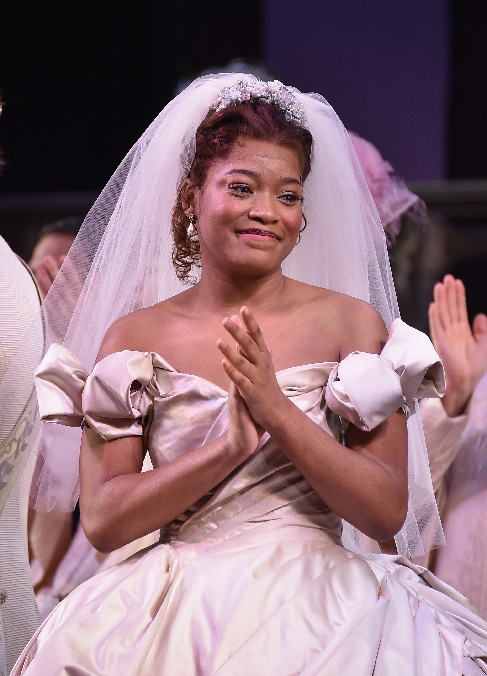 Keke Palmer performing as Cinderella on Broadway