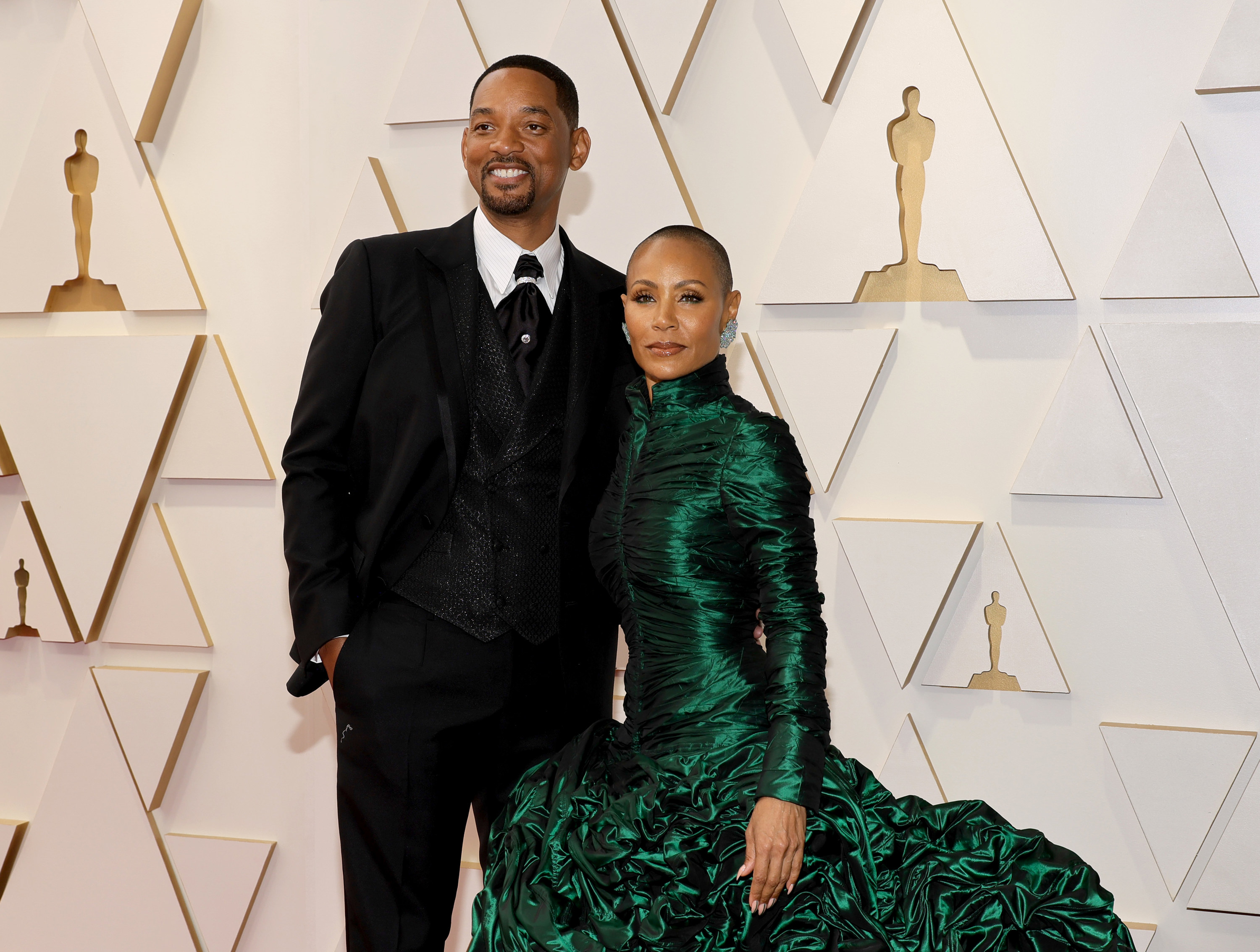 Will Smith and Jada Pinkett Smith attend the 94th Annual Academy Awards at Hollywood and Highland