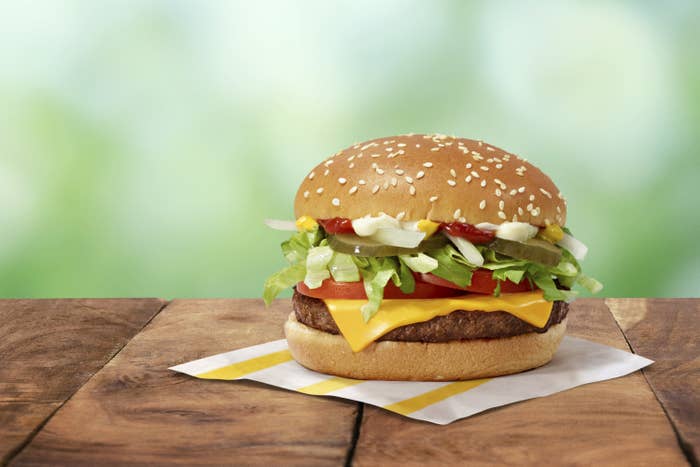 The McPlant burger