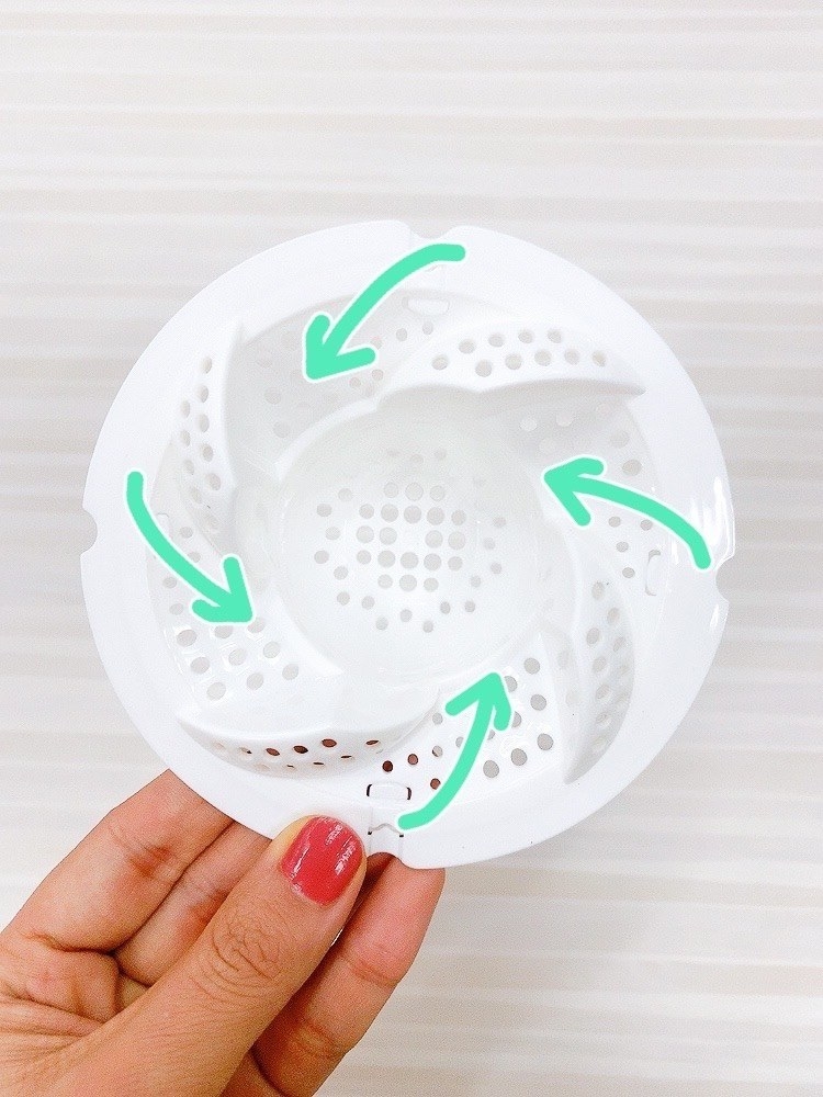 DAISO(ダイソー)のおすすめお風呂グッズ「髪の毛くるっとキャッチ」便利で大人気